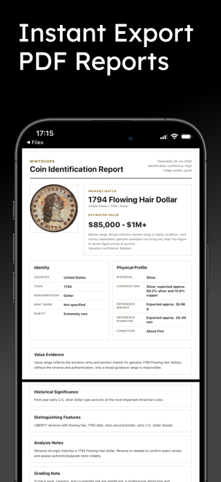 Coin Identifier: MintScope Screenshot 2 of 8