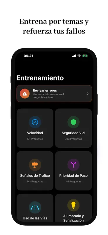 Test DGT 2026 – Examen Teórico screenshot 6 of 9