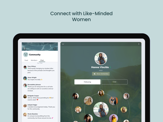 MOMSET Community iPad screenshot 4 - Social Networking app