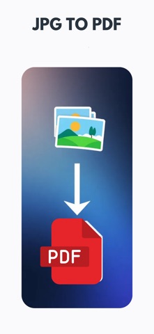 Photo to PDF Convert - Scanner iPhone screenshot