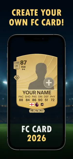 FC Card Creator iPhone screenshot 3