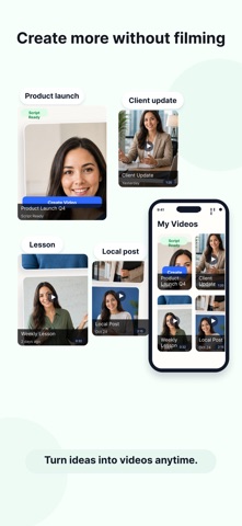 TalkVideo - AI Video Generator iPhone screenshot