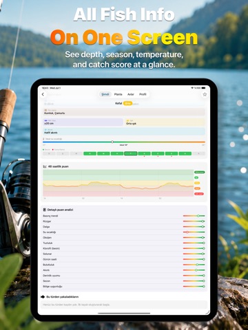 Catch: Fishing Forecast iPad screenshot 5