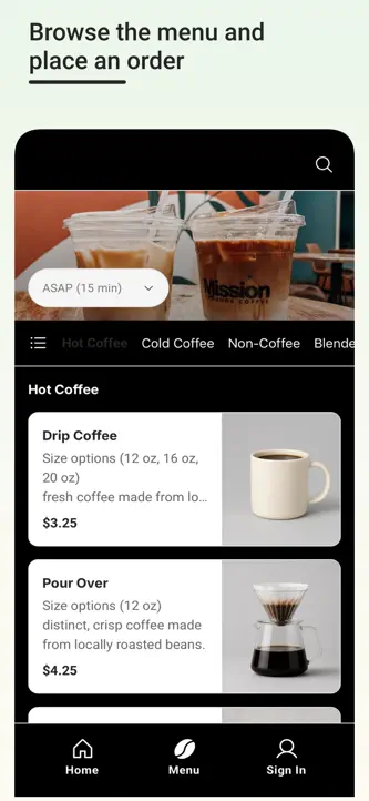 Mission Grounds Coffee screenshot 2