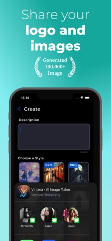 Vintera AI Logo Generator Screenshot 4 of 4