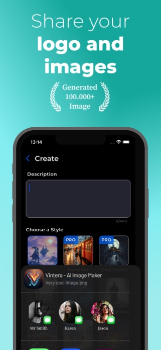 Vintera AI Logo Generator Screenshot 4 of 4