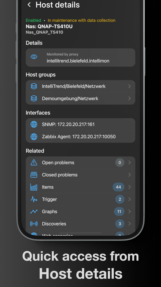 #9. IntelliTrend Mobile for Zabbix (iOS) By: IntelliTrend GmbH