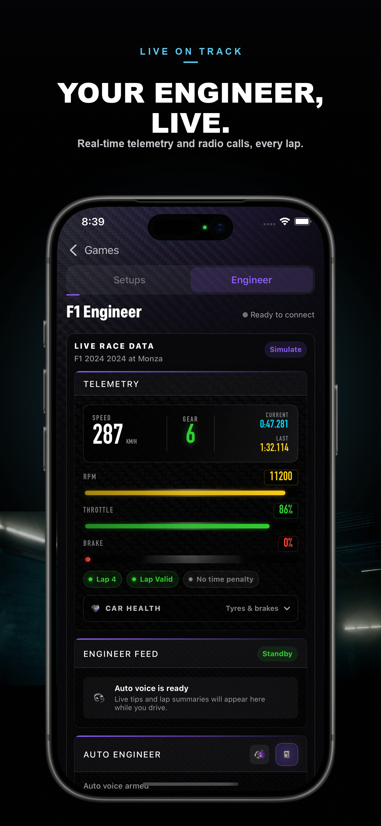 APEX.Ai: AI Race Engineer screenshot 8