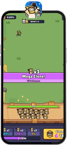 One Mage Army: Clone & Merge screenshot 1