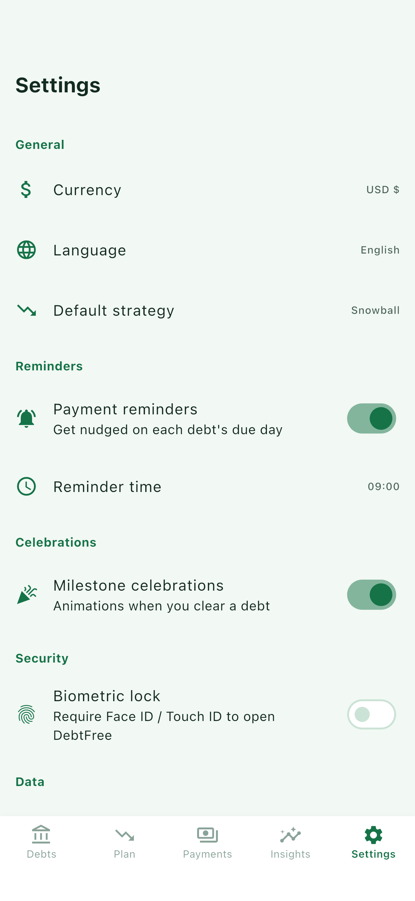 DebtFree: Payoff Planner screenshot 5