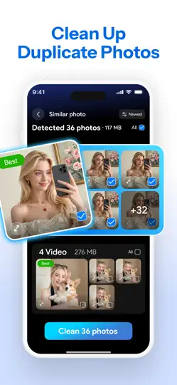 Скриншот SmartClean AI: Storage Cleaner на iPhone 3