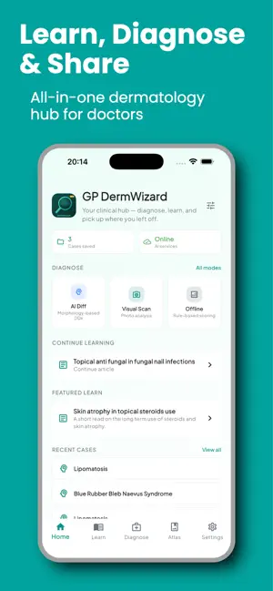 DermWizard: GP Dermatology Kit screenshot 1