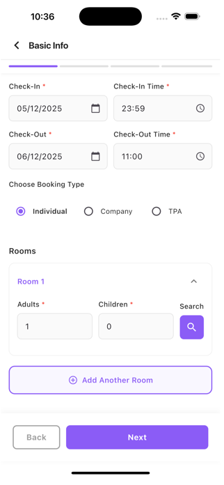 eHOTL Admin Screenshot 3 of 6