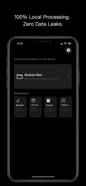 FileFlow Local File Manager screenshot 1