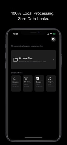 FileFlow Local File Manager Screenshot 1 of 5
