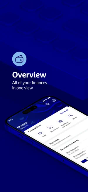 Nordea Mobile - Denmark screenshot 1