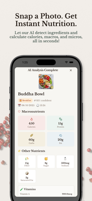 AwarePlate: AI Meal Tracker Screenshot 1 of 9