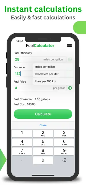 Fuel Cost Calculator - Fast screenshot 3