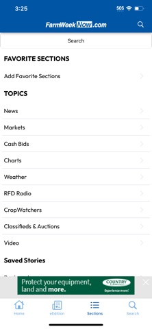 FarmWeek iPhone screenshot