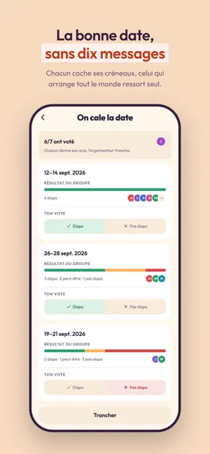 Bandee : voyages entre amis screenshot 3