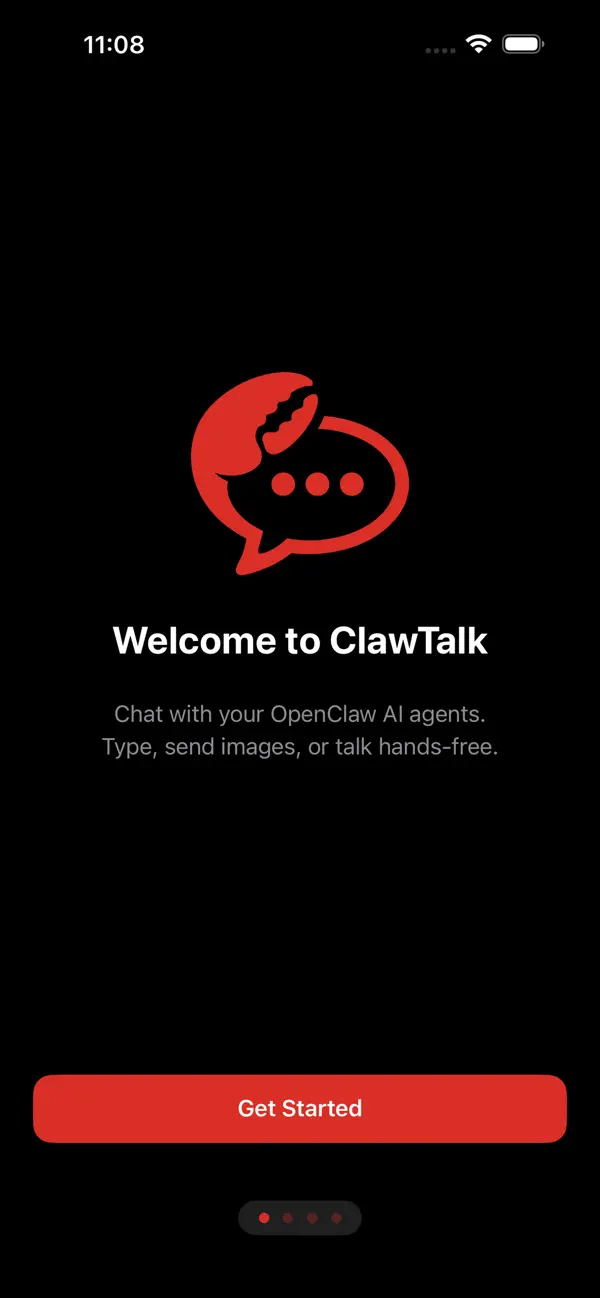 Screenshot #3 pour ClawTalk