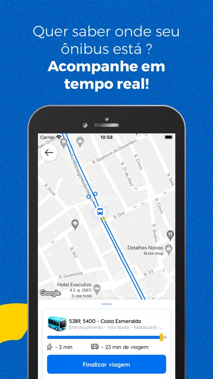 Moveciti: Ônibus em tempo real