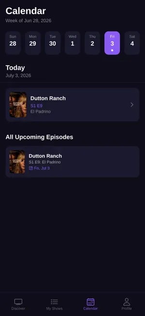 Chill List - TV Show Tracker screenshot 3