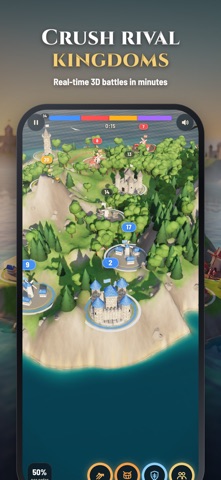 Captura de ecrã 2 de Crownfall: Island Siege