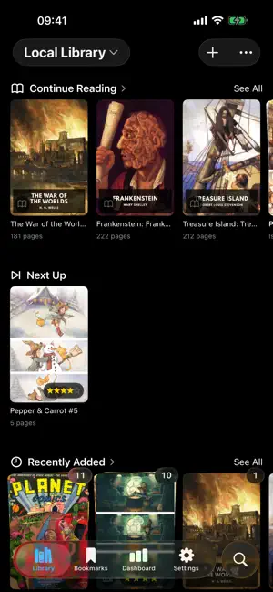 Terrazzo: Comic & Manga Reader screenshot 1
