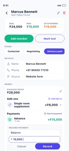 TripSynk: Trip Money & Photos screenshot