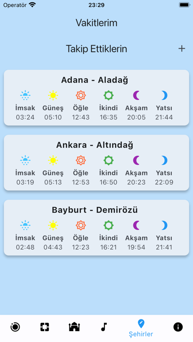 Vakitlerim Screenshot