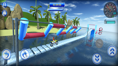 Wipeout Bike Stunts Game Screenshot