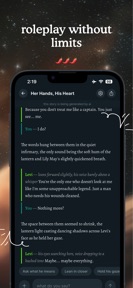 Kindred: Live Your Fanfiction screenshot