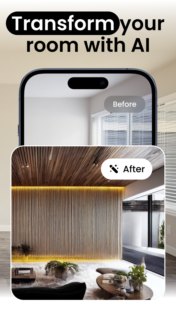 Interior design by Home AI