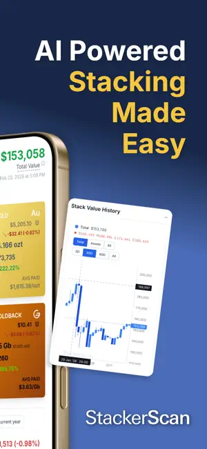 StackerScan: Gold Portfolio screenshot 2
