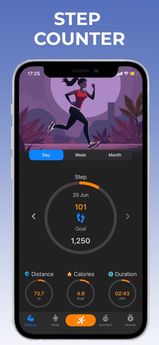 Steply: Step Counter Screenshot 1 of 6