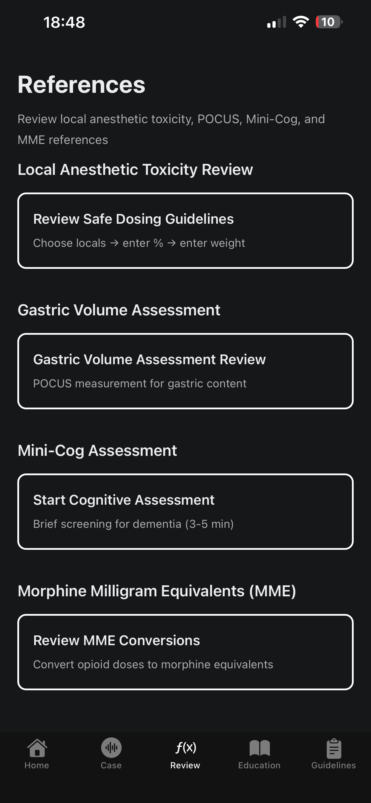 AnesBuddy screenshot 3