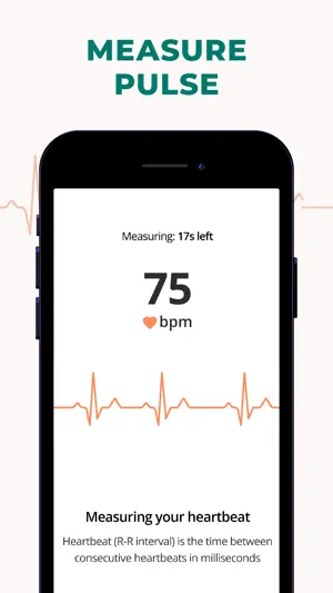 Pulsebit: Heart Rate Monitor screenshot 2
