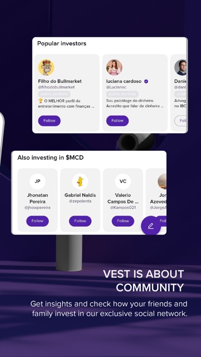 Vest Investments Screenshot