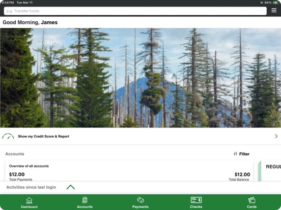 Oregonians Mobile iPad screenshot 2 - Finance app