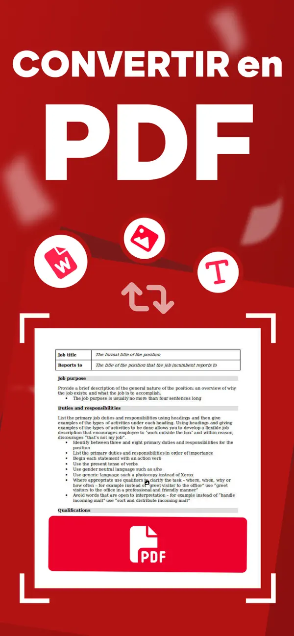 Screenshot #1 pour Convertir en PDF .