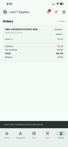J&T Supplies screenshot