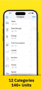 Conversion Calculator Units screenshot #3 for iPhone