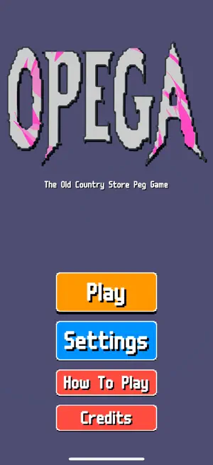 OPEGA - Peg Jumping Game screenshot 1