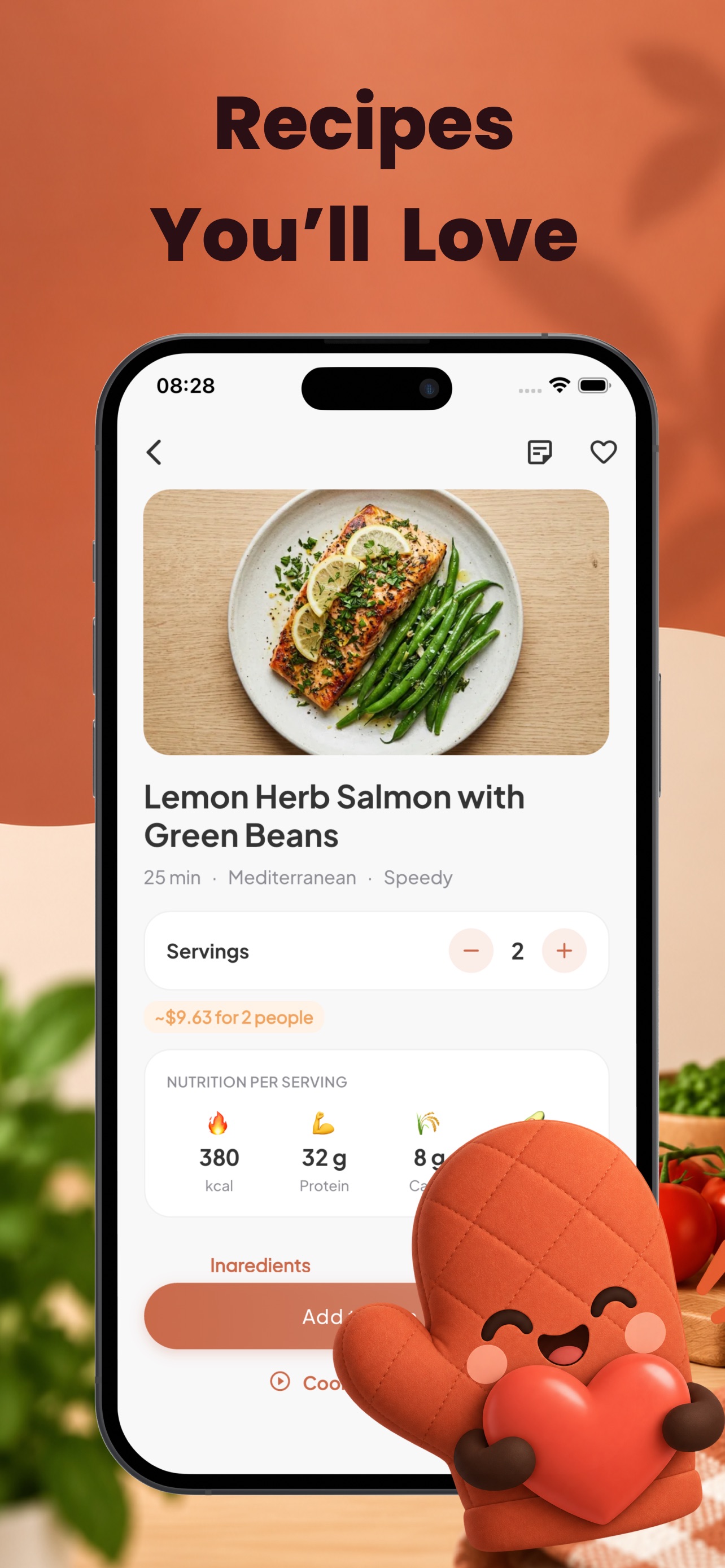 Screenshot 3 of Mittsy: Meal Planner & Recipes