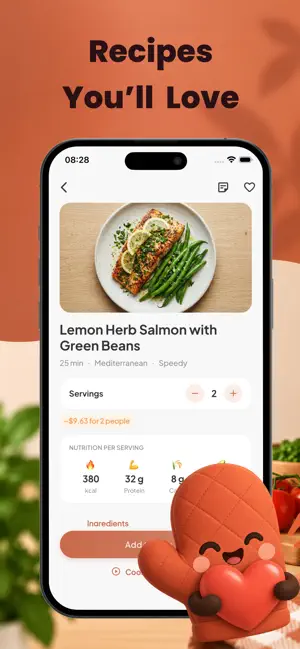 Mittsy: Meal Planner & Recipes screenshot 3