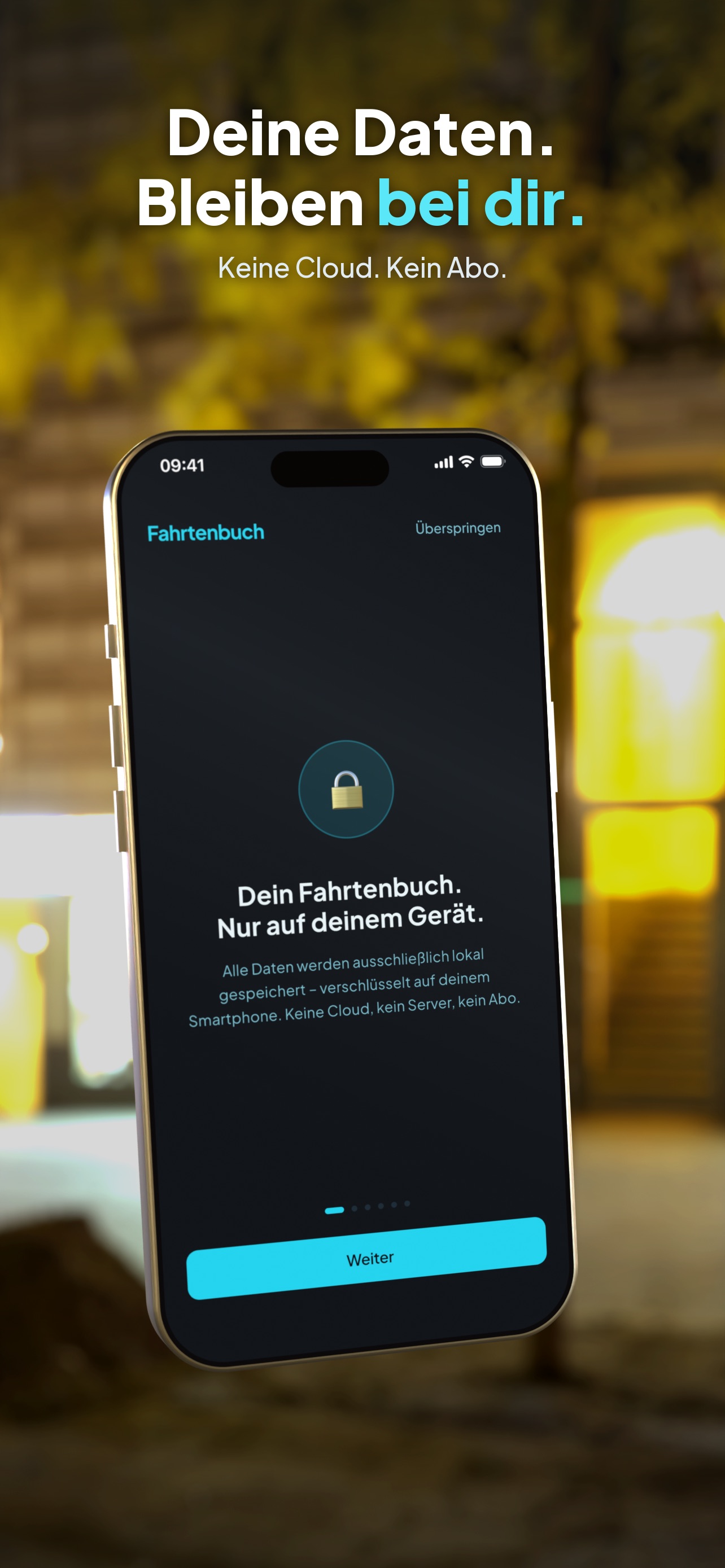 Screenshot 1 of CFFB – Cloudfreies Fahrtenbuch