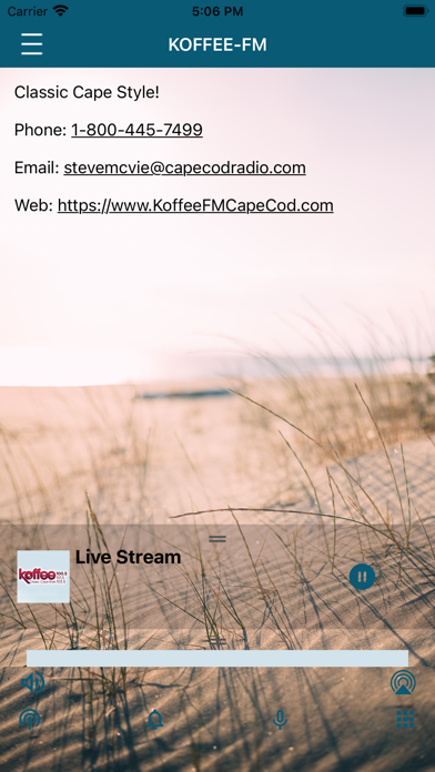 Koffee-FM Screenshot 3 - AppWisp.com Koffee-FM Screenshot 3 - AppWisp.com