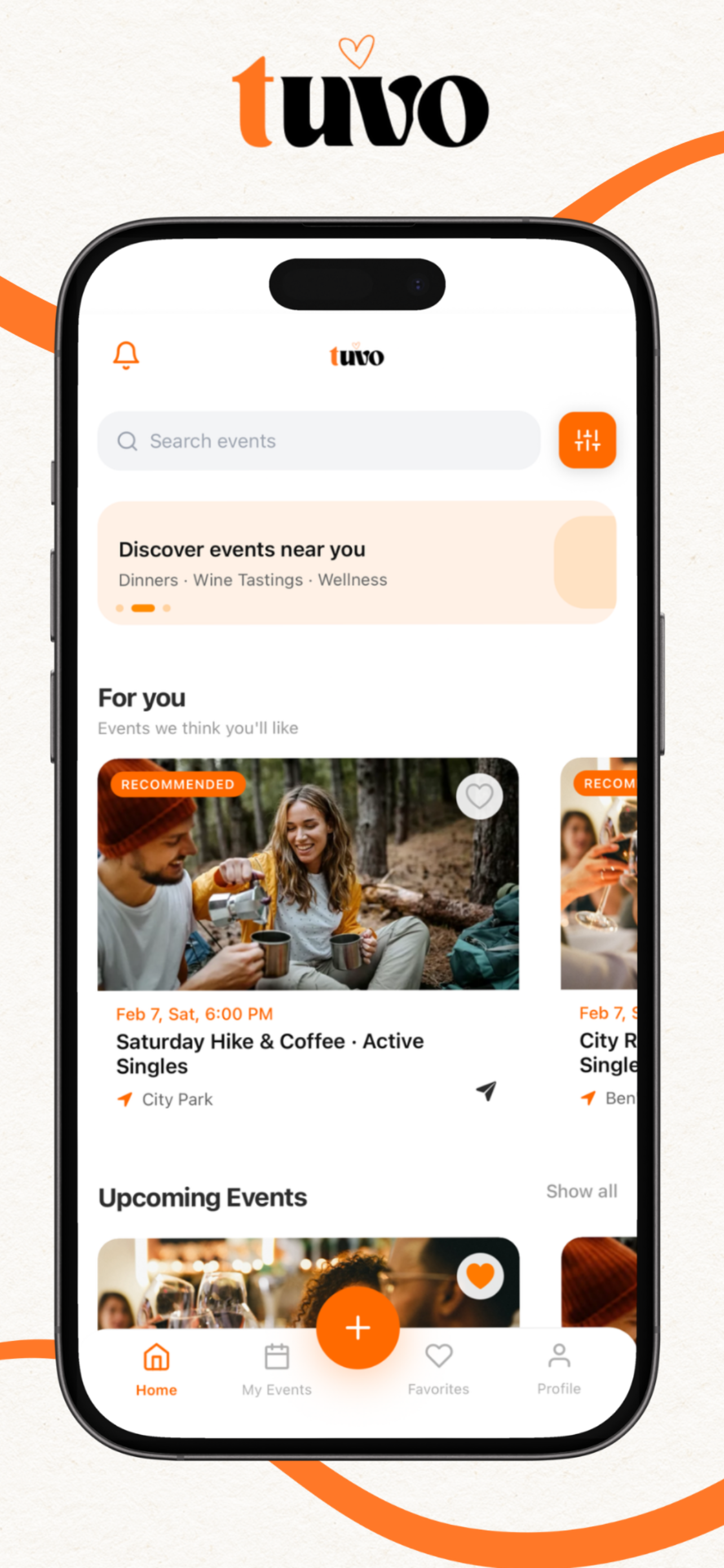 Tuvo: Social Events IRL screenshot 3