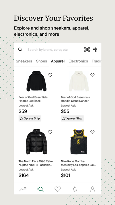 StockX - Sneakers and Apparel Screenshot